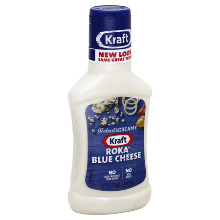 Kraft Kraft Roka Blue Cheese Dressing 8 fl. oz. Bottles, PK9 00021000044054
